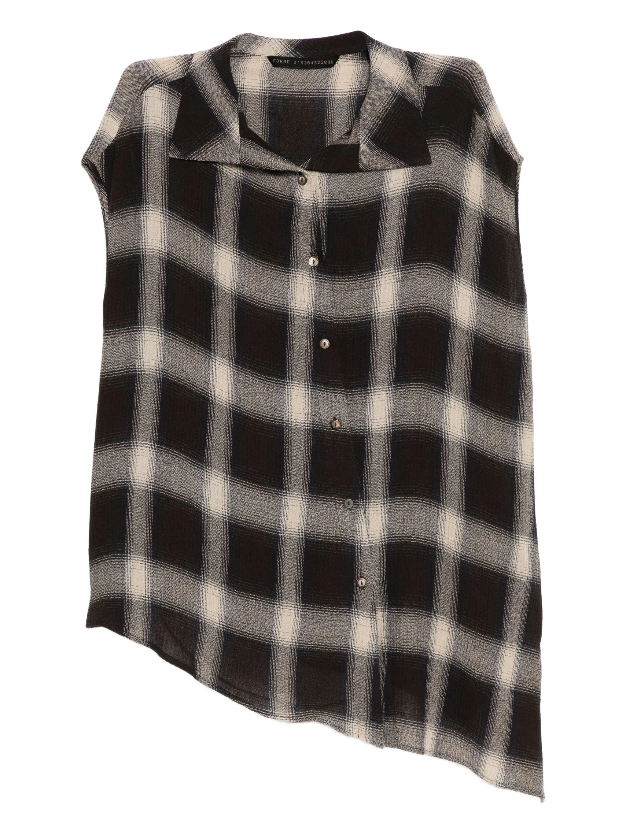 Рубашка со складками Forme D'Expression, коричневый
Рубашка со складками Forme D'Expression, коричневый