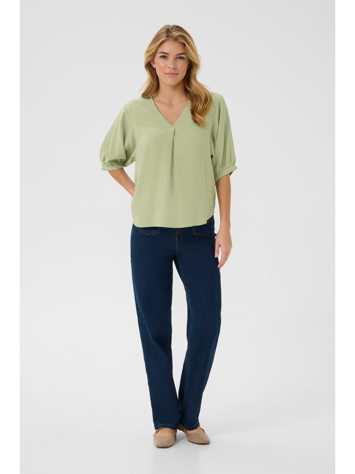 Блузка с короткими рукавами CRIrina, классический крой, цвет чай Cream
Блузка с короткими рукавами CRIrina, классический крой, цвет чай Cream