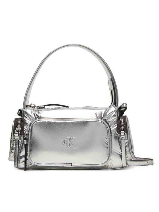 Сумка Pocket Silver Nylon Small Bag LV04F3443G Calvin Klein, серебряный
Сумка Pocket Silver Nylon Small Bag LV04F3443G Calvin Klein, серебряный