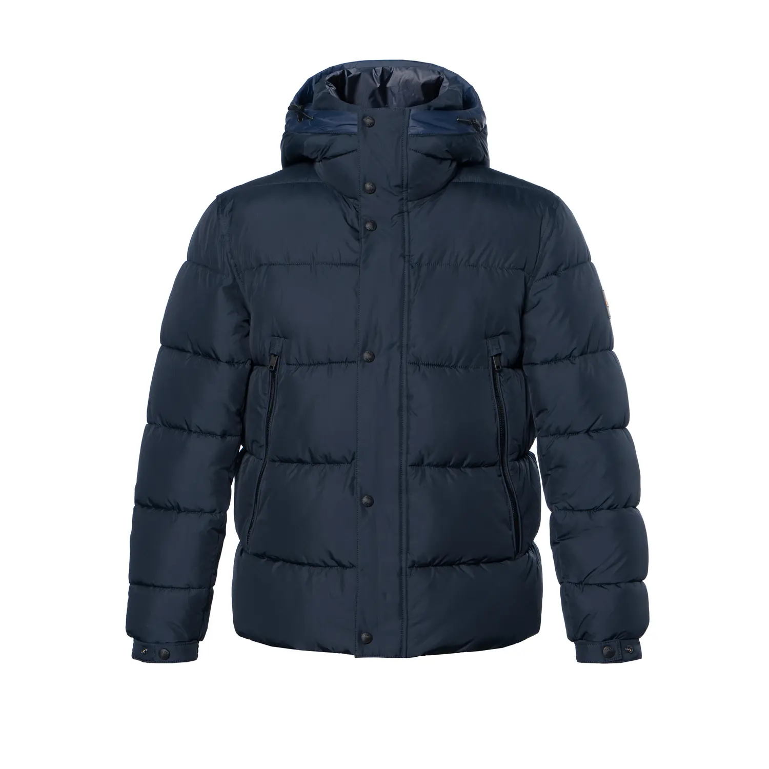 HUGO BOSS Водоотталкивающая утепленная куртка с капюшоном и логотипом, Blue
HUGO BOSS Водоотталкивающая утепленная куртка с капюшоном и логотипом, Blue