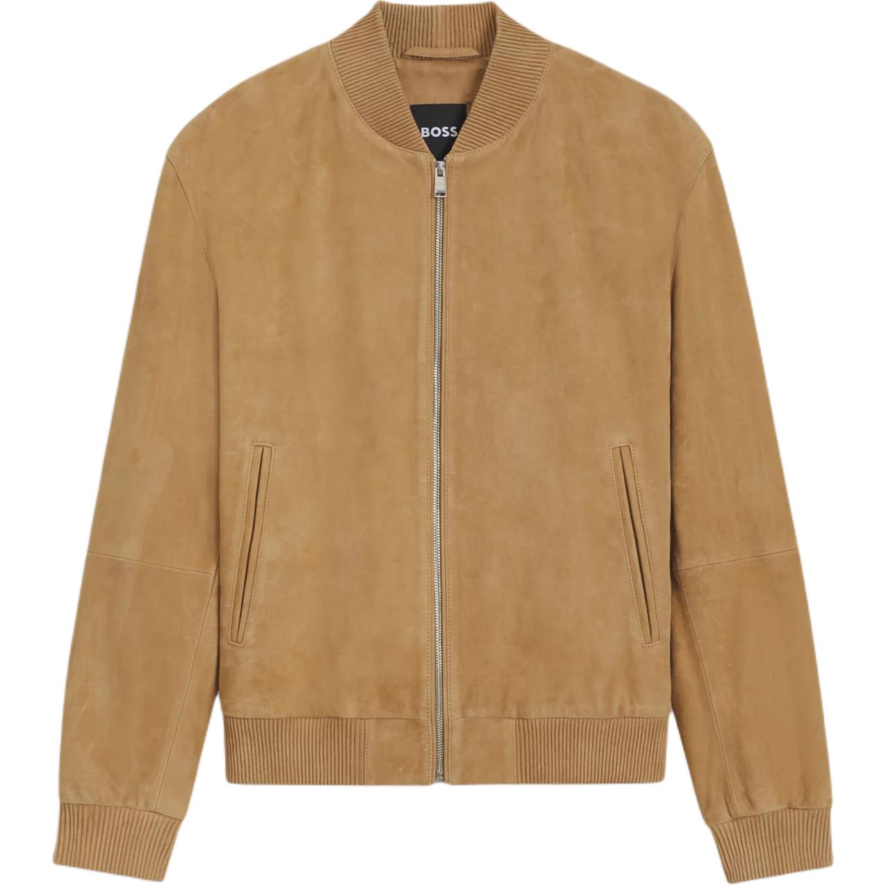 Куртка-бомбер Boss Suede HUGO BOSS, бежевый
Куртка-бомбер Boss Suede HUGO BOSS, бежевый