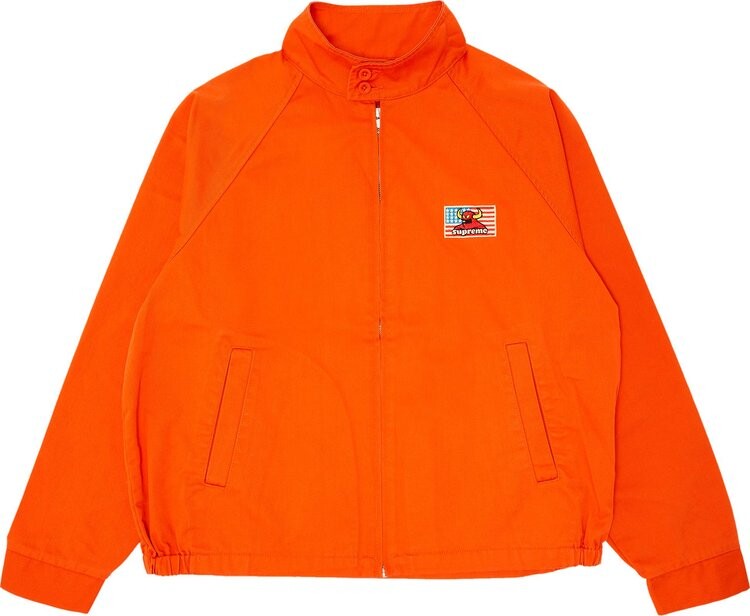 Куртка Supreme x Toy Machine Harrington 'Bright Orange', оранжевый 
Куртка Supreme x Toy Machine Harrington 'Bright Orange', оранжевый