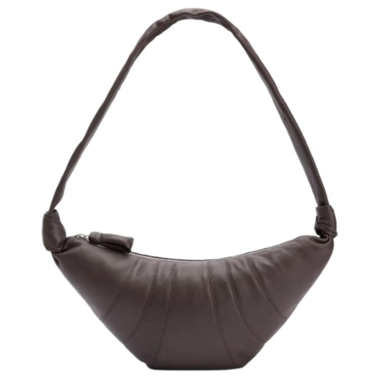 Lemaire Сумка-круассан Croissant Series Lamb, средний размер, цвет badger brown
Lemaire Сумка-круассан Croissant Series Lamb, средний размер, цвет badger brown