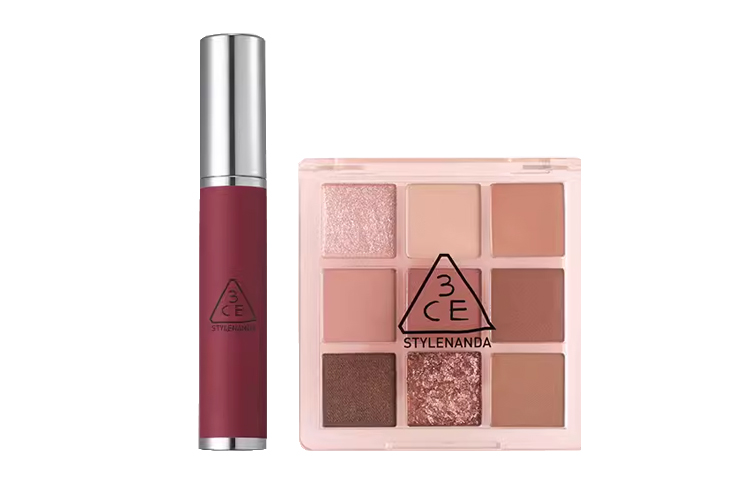 Набор теней для век и блеска для губ в 9 цветах 3CE
Набор теней для век и блеска для губ в 9 цветах 3CE