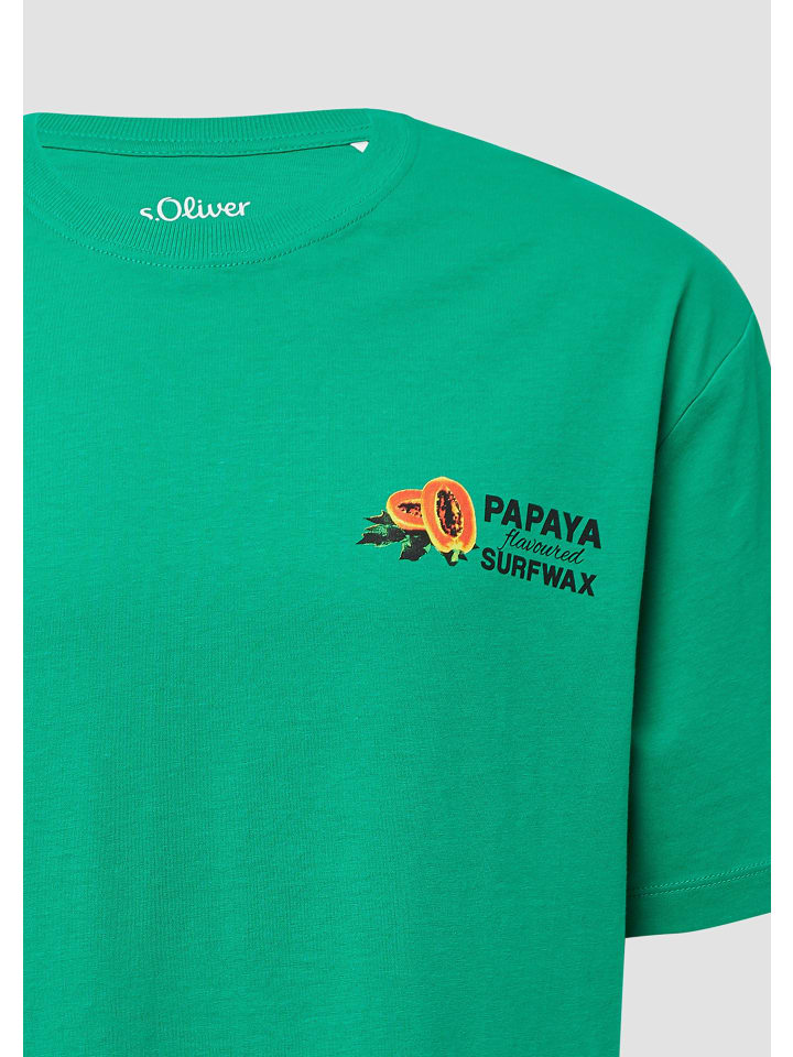 Футболка s.Oliver, зеленый
Футболка s.Oliver, зеленый