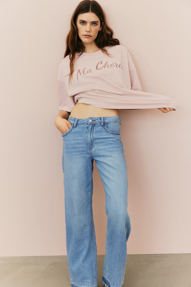 Футболка оверсайз с узором H&M, мультиколор
Футболка оверсайз с узором H&M, мультиколор