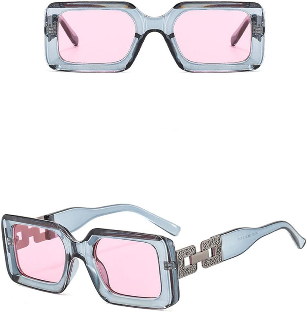 MUTYNE Роскошные ретро-солнцезащитные очки квадратной формы для женщин и мужчин, винтажные прямоугольные очки, модные товары, женская защита от УФ-излучения UV400, Pink
MUTYNE Роскошные ретро-солнцезащитные очки квадратной формы для женщин и мужчин, винтажные прямоугольные очки, модные товары, женская защита от УФ-излучения UV400, Pink