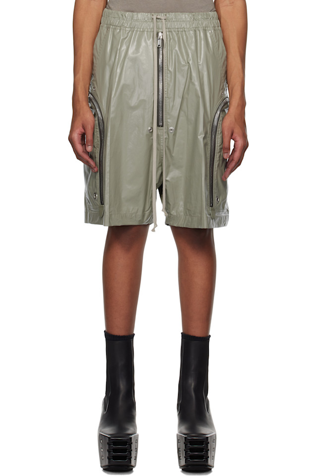 Шорты Hollywood Bauhaus Bela Rick Owens, цвет celadon
Шорты Hollywood Bauhaus Bela Rick Owens, цвет celadon