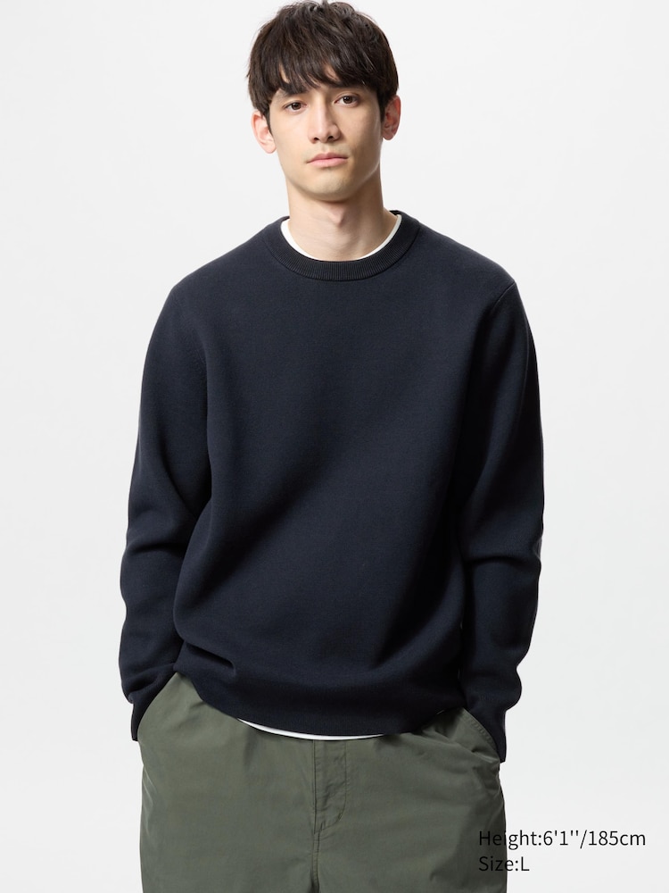 Джемпер Milano Ribed с круглым вырезом Uniqlo, цвет 69 синий
Джемпер Milano Ribed с круглым вырезом Uniqlo, цвет 69 синий