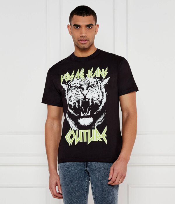 Футболка мужская Versace Jeans Couture с тигром, черный 
Футболка мужская Versace Jeans Couture с тигром, черный