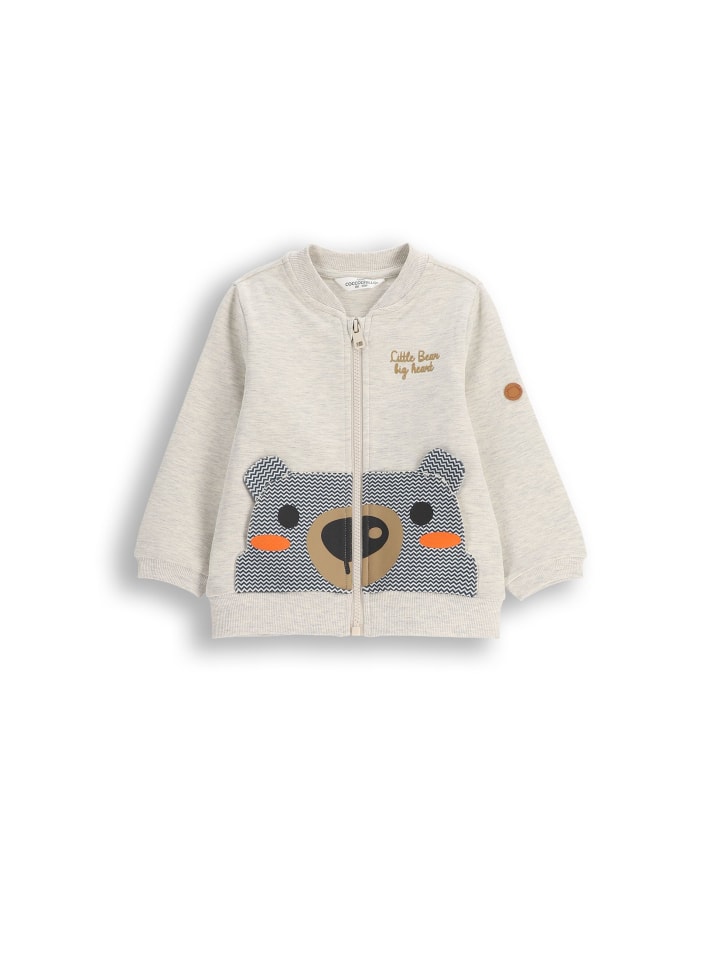 Куртка на молнии серого цвета Coccodrillo
Куртка на молнии серого цвета Coccodrillo