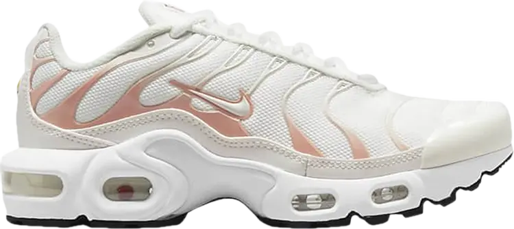 Кроссовки Nike Air Max Plus GS 'White Metallic Red Bronze', белый 
Кроссовки Nike Air Max Plus GS 'White Metallic Red Bronze', белый