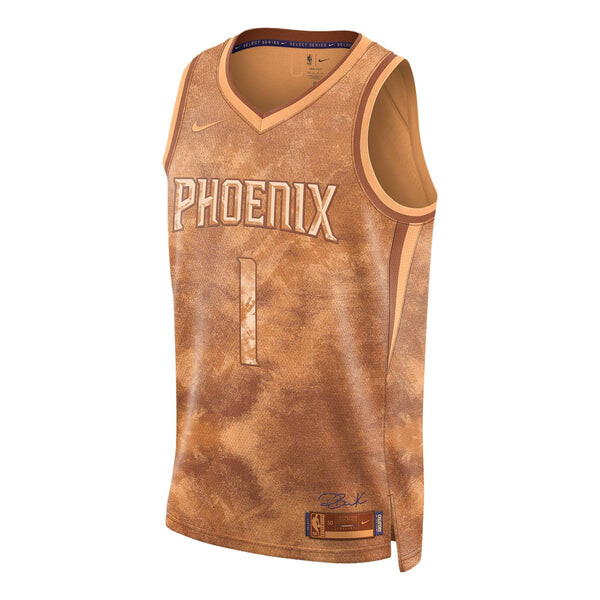Майка Nike x NBA Dri-FIT Devin Booker Phoenix Suns Swingman Jersey 'Brown', коричневый
Майка Nike x NBA Dri-FIT Devin Booker Phoenix Suns Swingman Jersey 'Brown', коричневый