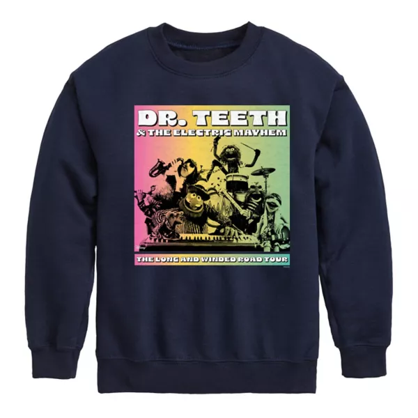 Мальчики 8-20 уютная толстовка Dr Teeth Road Tour с муппетами Disney, синий
Мальчики 8-20 уютная толстовка Dr Teeth Road Tour с муппетами Disney, синий