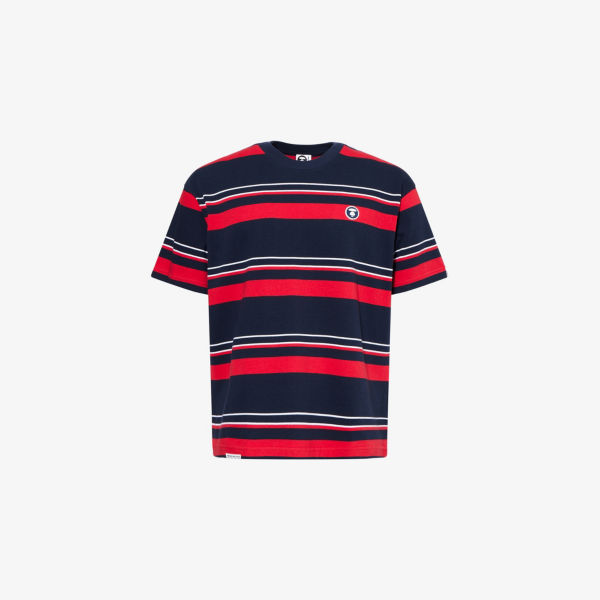 Футболка Aape Now полосатая хлопковая, синий
Футболка Aape Now полосатая хлопковая, синий