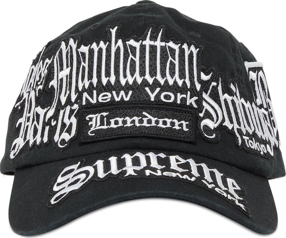 Кепка Supreme City Patches 6-Panel, черный
Кепка Supreme City Patches 6-Panel, черный