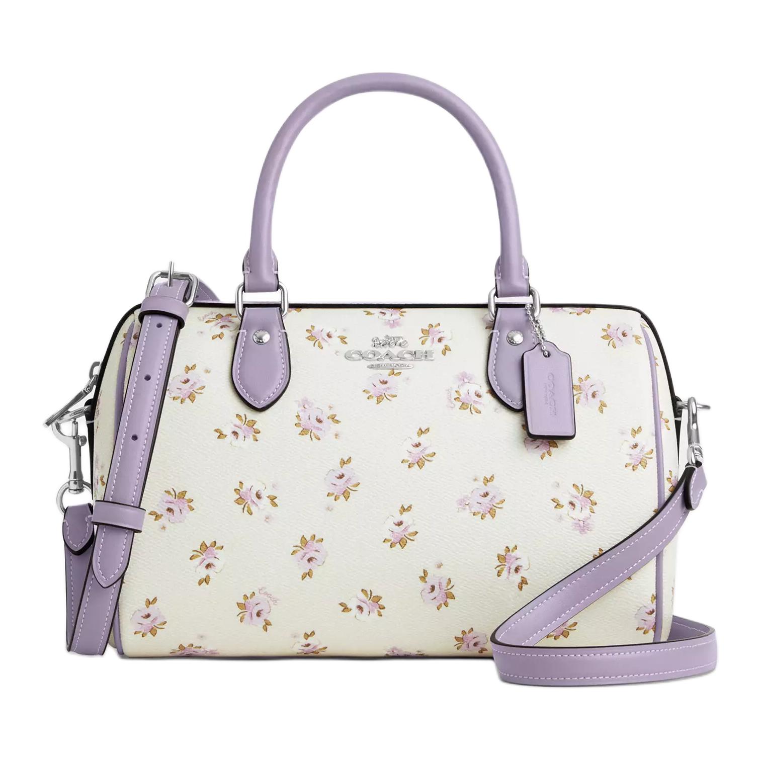 COACH Сумка бостон Rowan из прорезиненной ткани Сумка через плечо Сумка кроссбоди Женская сумка среднего размера серебристого и мелового цветов
COACH Сумка бостон Rowan из прорезиненной ткани Сумка через плечо Сумка кроссбоди Женская сумка среднего размера серебристого и мелового цветов