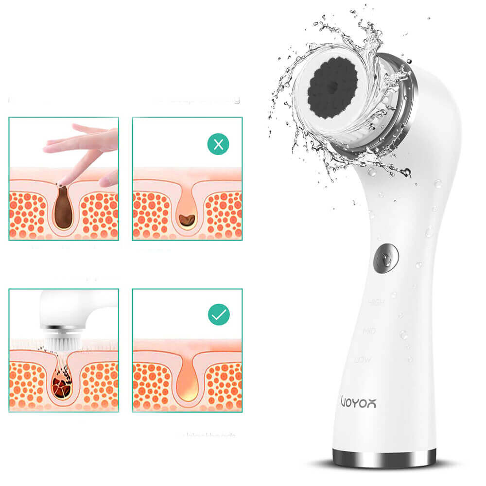 Скруббер для лица Voyor Cleansing Brush Rechargeable
Скруббер для лица Voyor Cleansing Brush Rechargeable