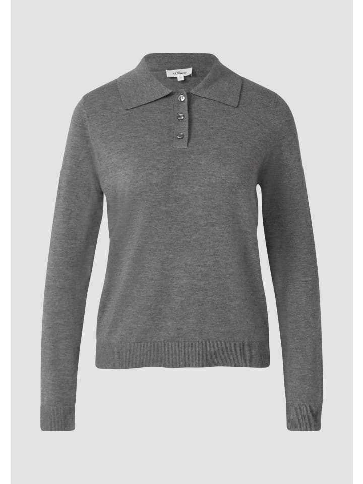 s.Oliver Вязаный свитер цвета 9730_графит
s.Oliver Вязаный свитер цвета 9730_графит