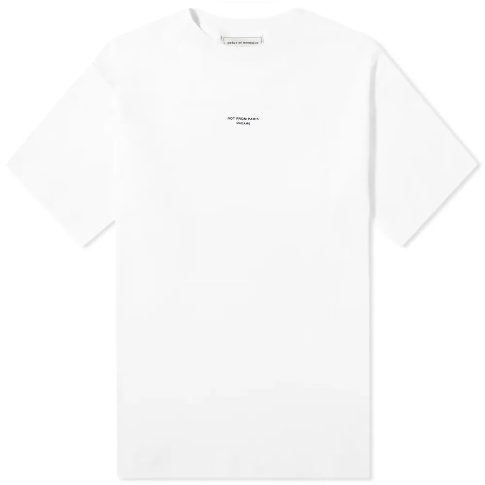 Футболка Drôle de Monsieur Not From Paris Madame Classic Tee, Белый, Футболка Drôle de Monsieur Not From Paris Madame Classic Tee
Футболка Drôle de Monsieur Not From Paris Madame Classic Tee, Белый, Футболка Drôle de Monsieur Not From Paris Madame Classic Tee