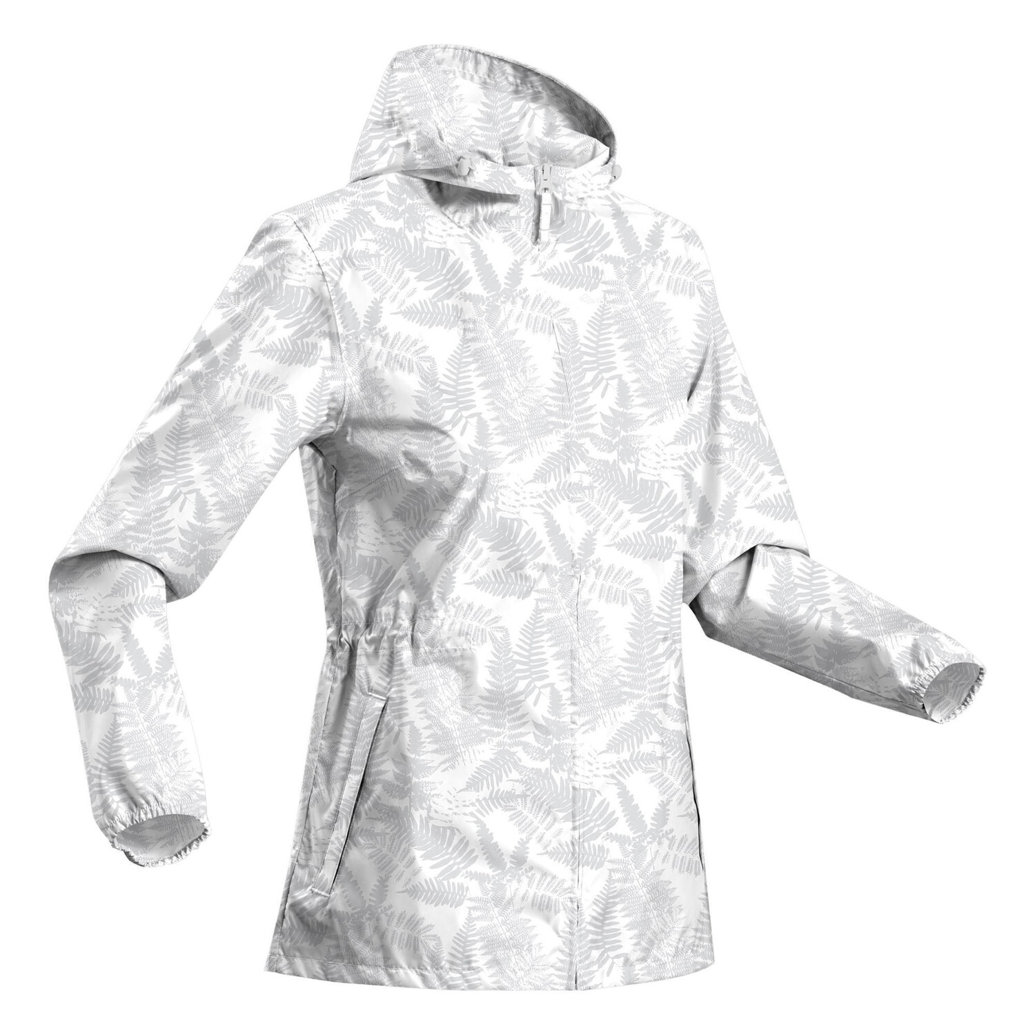 Куртка-дождевик женская водонепроницаемая походная Quechua Raincut Full Zip Luxurious, белый
Куртка-дождевик женская водонепроницаемая походная Quechua Raincut Full Zip Luxurious, белый