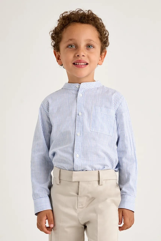 Детская хлопковая рубашка Mayoral, бежевый
Детская хлопковая рубашка Mayoral, бежевый