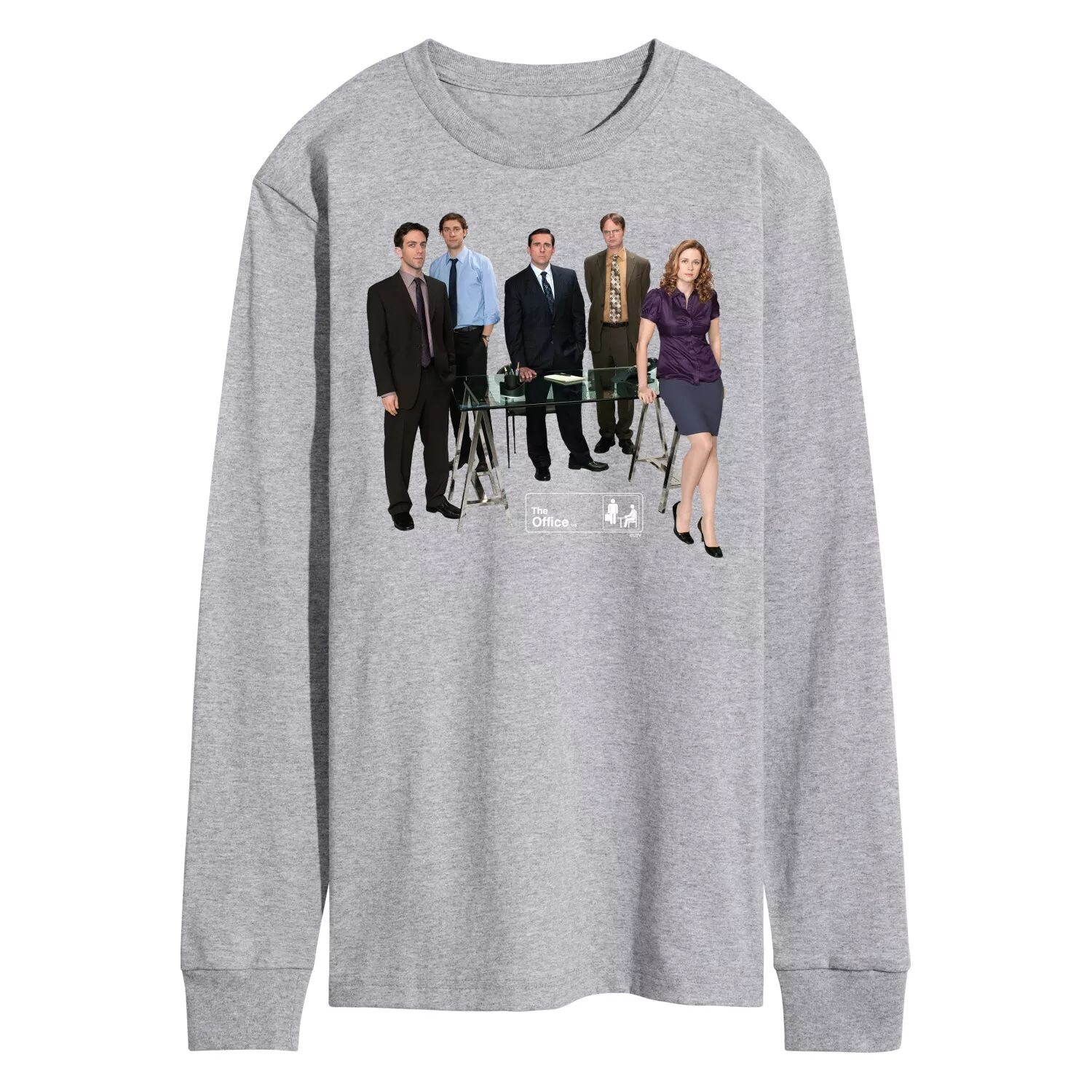 Мужская футболка с длинными рукавами The Office Cast Photo Licensed Character
Мужская футболка с длинными рукавами The Office Cast Photo Licensed Character