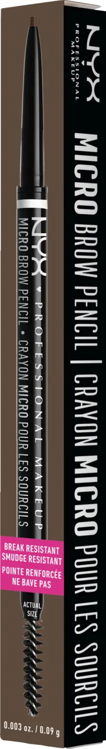 Карандаш для бровей NYX Professional MakeUp Micro Brow Pencil 01 Taupe
Карандаш для бровей NYX Professional MakeUp Micro Brow Pencil 01 Taupe