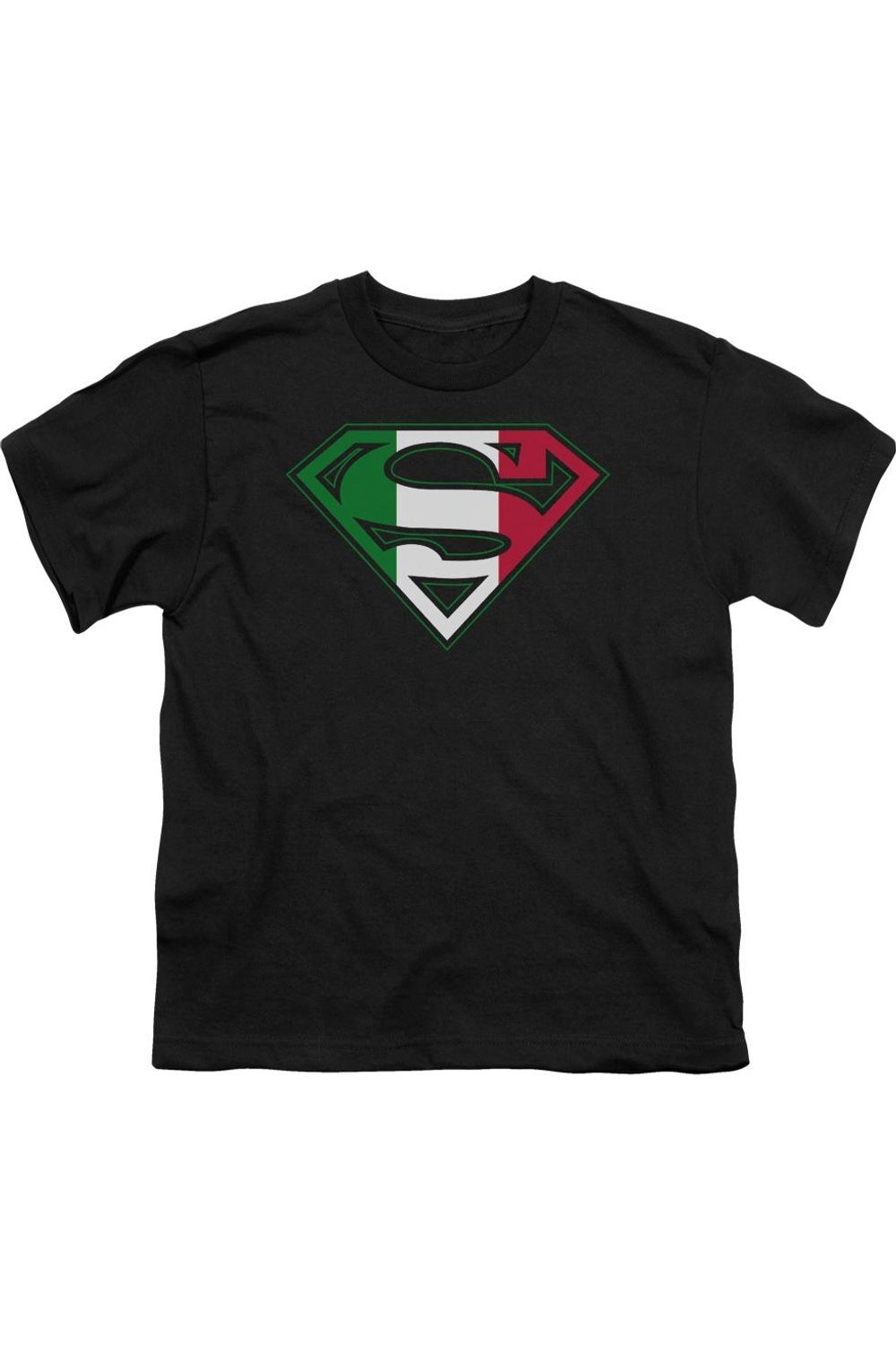 Футболка с итальянским щитом Супермена для детей с коротким рукавом Gildan, черный
Футболка с итальянским щитом Супермена для детей с коротким рукавом Gildan, черный