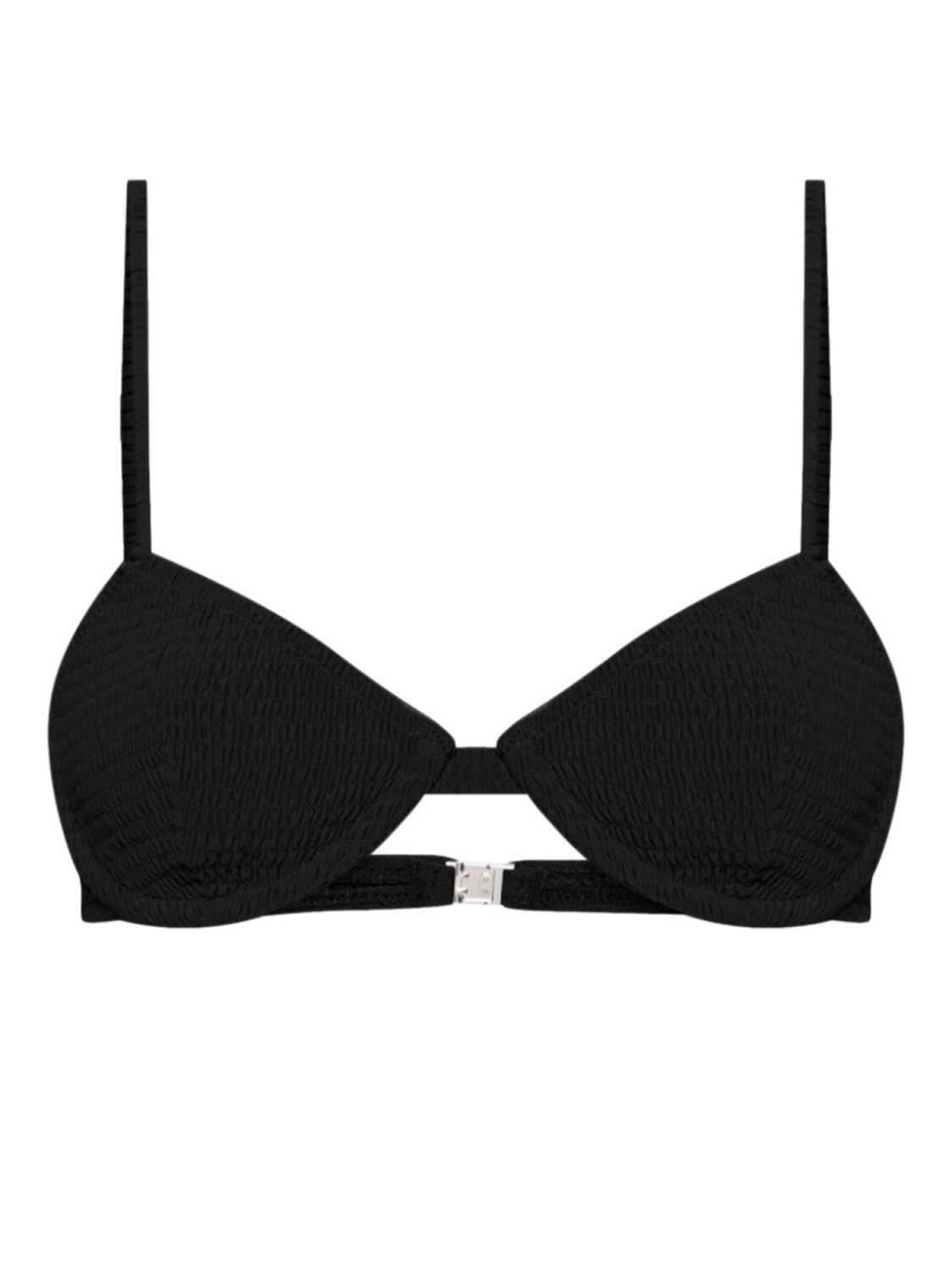 TOTEME топ бикини со сборками, серый 
TOTEME топ бикини со сборками, серый