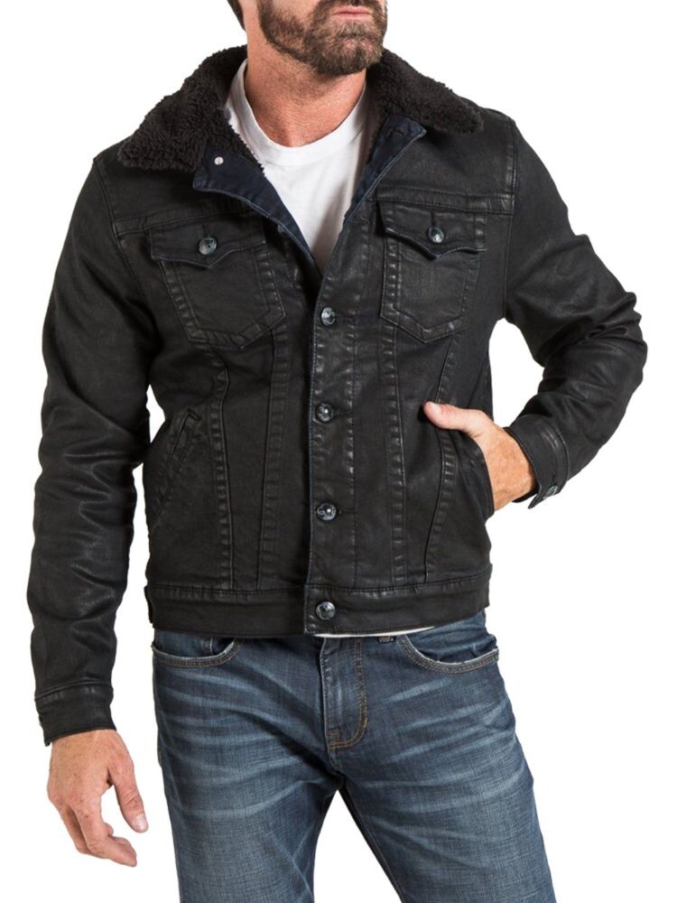 Куртка из искусственной овчины и джинсовой ткани Stitch'S Jeans, черный
Куртка из искусственной овчины и джинсовой ткани Stitch'S Jeans, черный