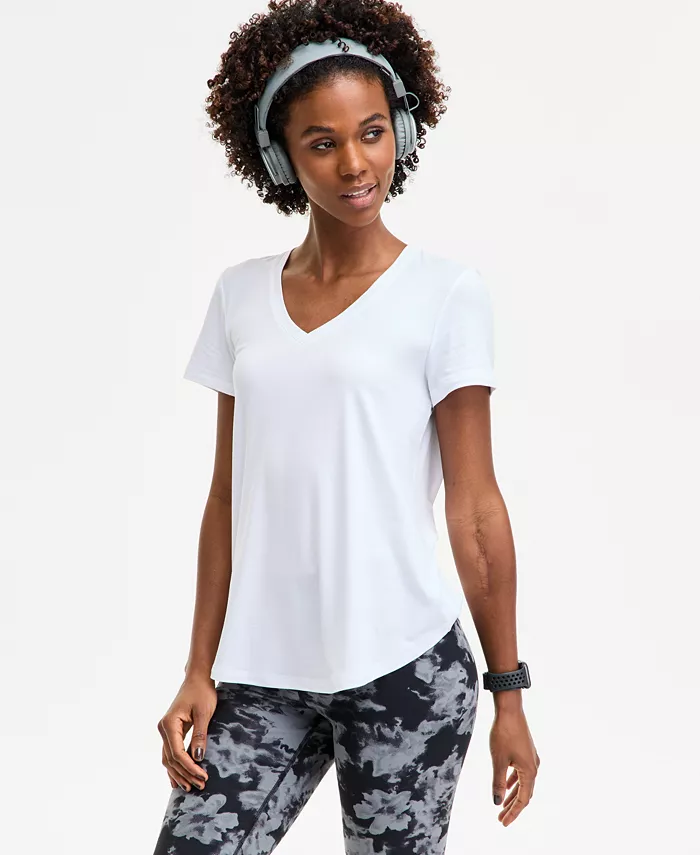 Женская футболка с V-образным вырезом для занятий спортом ID Ideology, белый
Женская футболка с V-образным вырезом для занятий спортом ID Ideology, белый