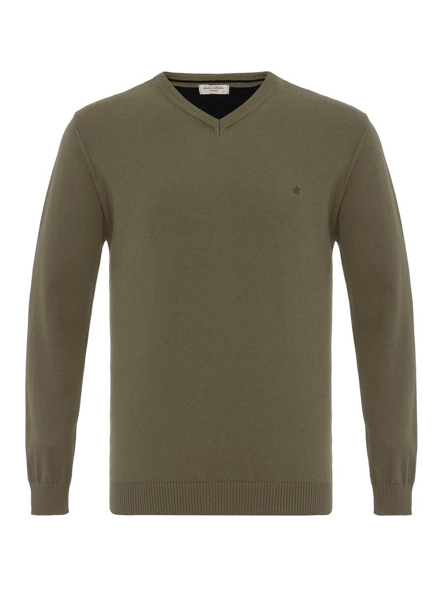 Свитер с v-образным вырезом Anou Anou Sweater Morina, хаки
Свитер с v-образным вырезом Anou Anou Sweater Morina, хаки