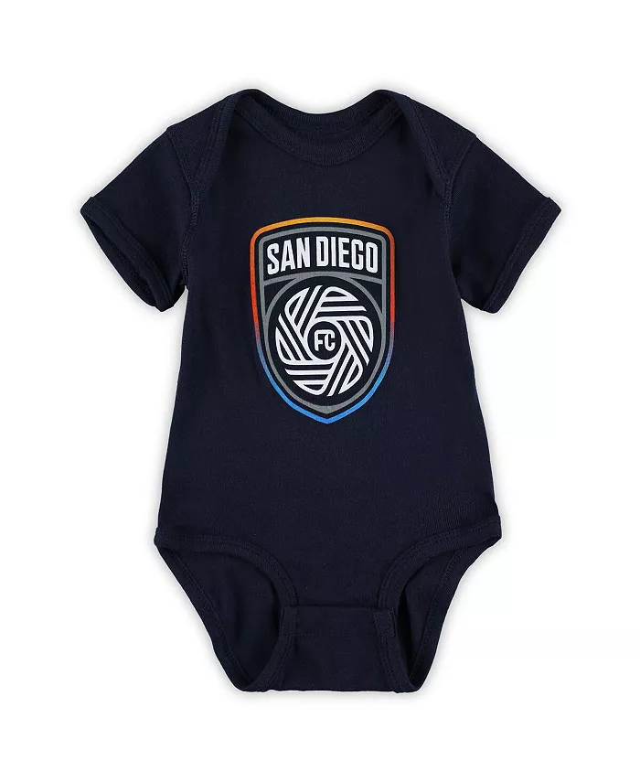 Боди для мальчиков и девочек Navy San Diego FC с основным логотипом Outerstuff
Боди для мальчиков и девочек Navy San Diego FC с основным логотипом Outerstuff