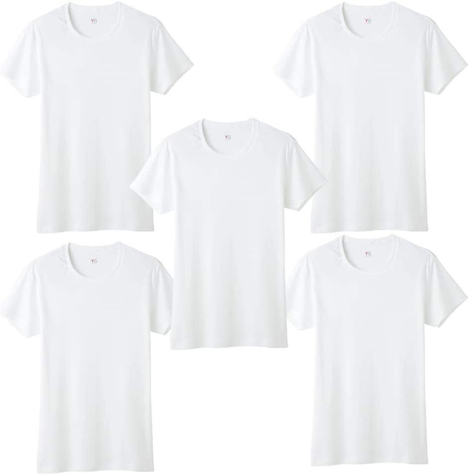 Комплект из 5 мужских футболок GUNZE с коротким рукавом и круглым вырезом, желтый, 100% хлопок, YV0013V
Комплект из 5 мужских футболок GUNZE с коротким рукавом и круглым вырезом, желтый, 100% хлопок, YV0013V