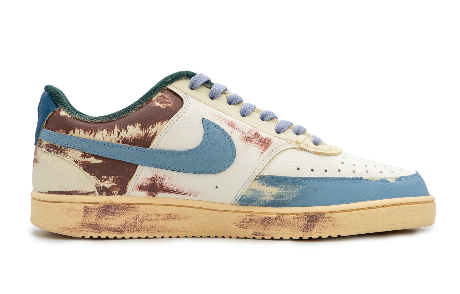 Кроссовки Nike Court Vision Low Skateboarding Shoes Unisex Low-top Beige/Blue/Brown, бежевый/синий/коричневый
Кроссовки Nike Court Vision Low Skateboarding Shoes Unisex Low-top Beige/Blue/Brown, бежевый/синий/коричневый
