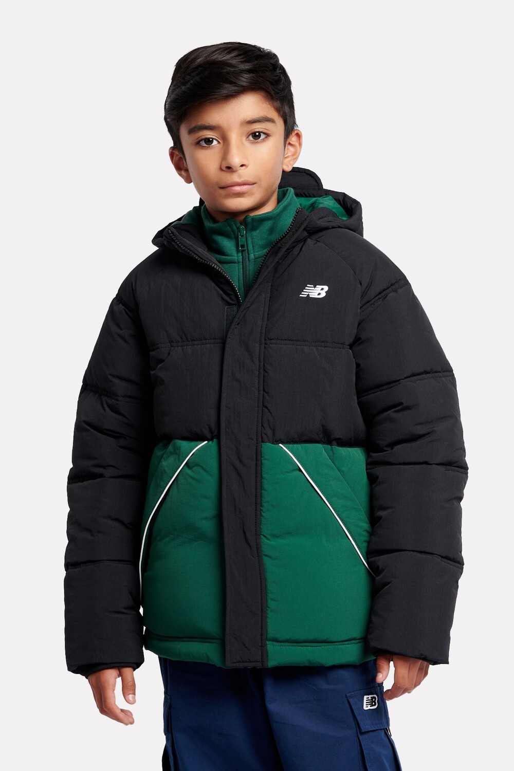 Пальто реглан для мальчиков New Balance, черный
Пальто реглан для мальчиков New Balance, черный