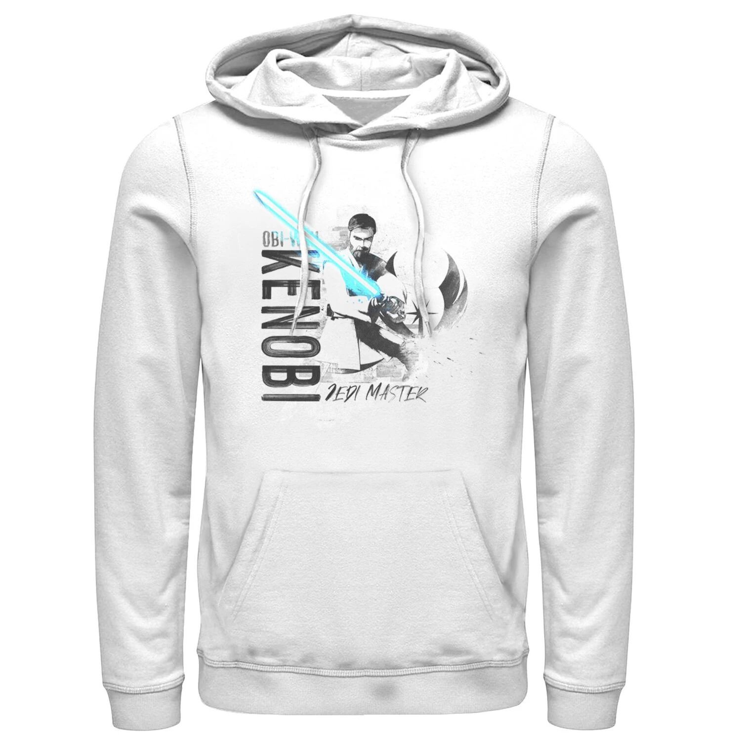 Мужская толстовка с портретом Оби-Вана Кеноби «Войны клонов» Star Wars 
Мужская толстовка с портретом Оби-Вана Кеноби «Войны клонов» Star Wars
