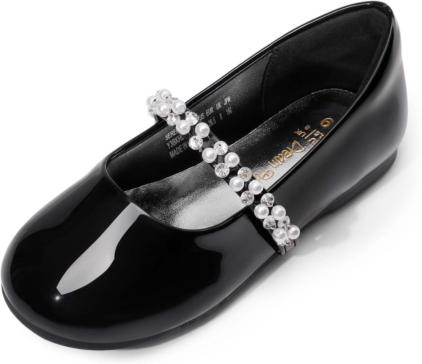 Туфли для девочек DREAM PAIRS Mary Jane Ballerina Flats для свадьбы, вечеринок (малыши/маленькие дети/старшие дети), черный
Туфли для девочек DREAM PAIRS Mary Jane Ballerina Flats для свадьбы, вечеринок (малыши/маленькие дети/старшие дети), черный