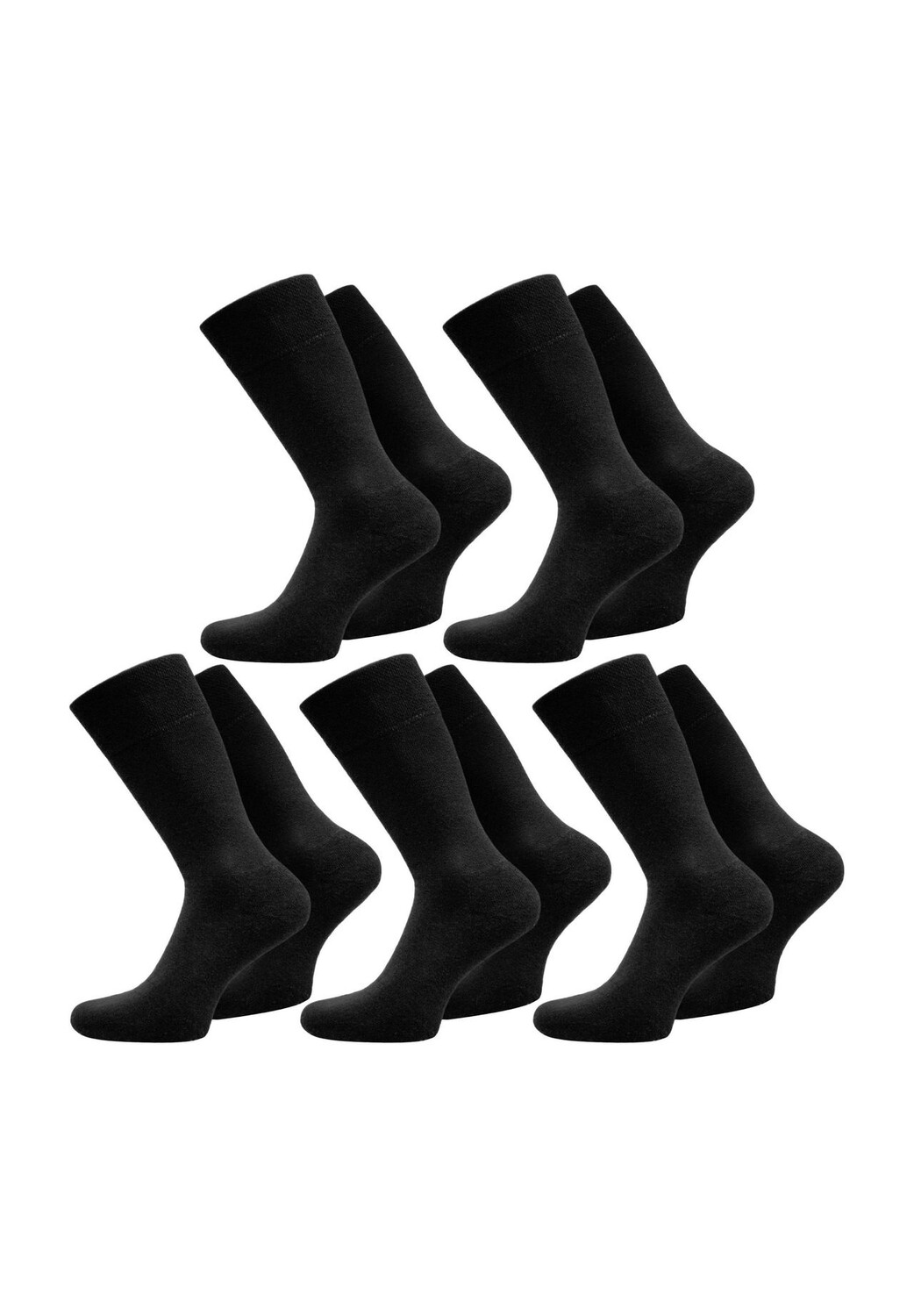 10 пар мужских носков черного цвета normani, черный
10 пар мужских носков черного цвета normani, черный