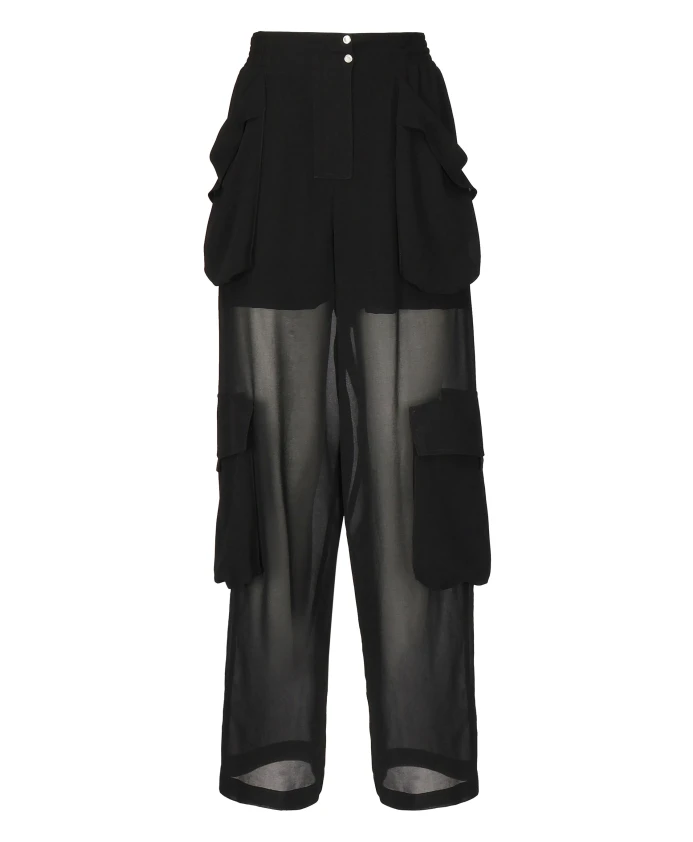 Брюки из жоржета Pinko, черный
Брюки из жоржета Pinko, черный