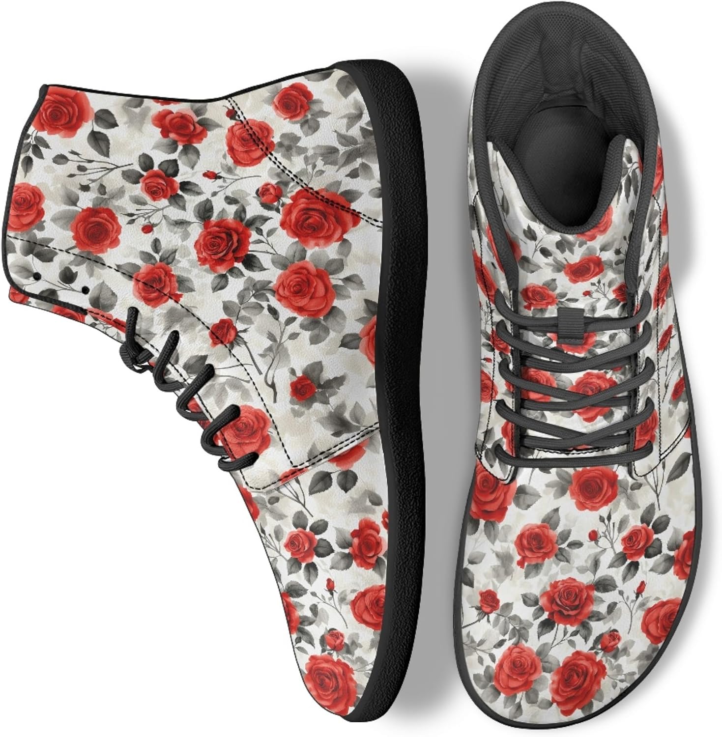 Персонализированные кроссовки с принтом для мужчин и женщин, из искусственной кожи, высокие, босоножки Arleeorkee, Retro Rose
Персонализированные кроссовки с принтом для мужчин и женщин, из искусственной кожи, высокие, босоножки Arleeorkee, Retro Rose