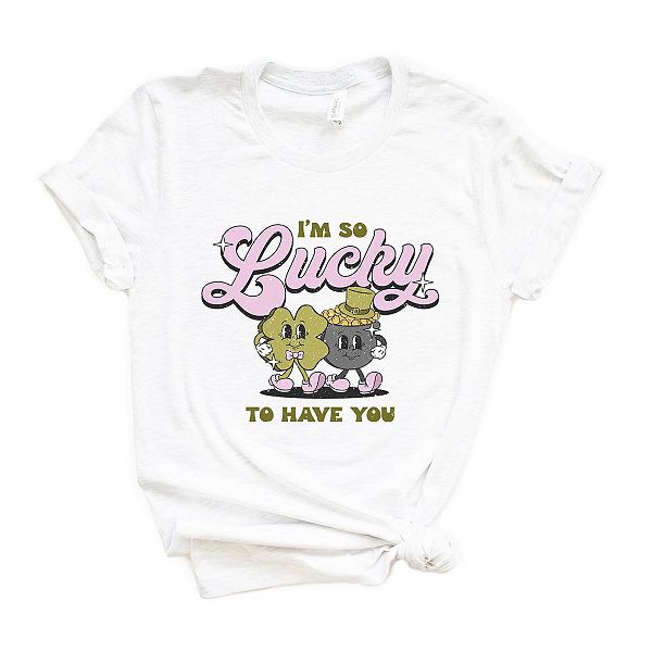 Футболка с принтом I'm so lucky to have you Simply Sage Market, White
Футболка с принтом I'm so lucky to have you Simply Sage Market, White