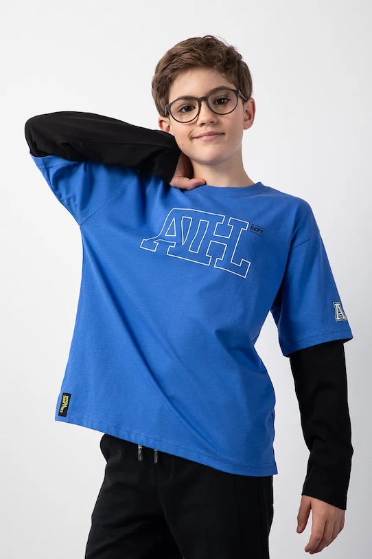 Детская хлопковая кофта с длинным рукавом Coccodrillo, синий
Детская хлопковая кофта с длинным рукавом Coccodrillo, синий