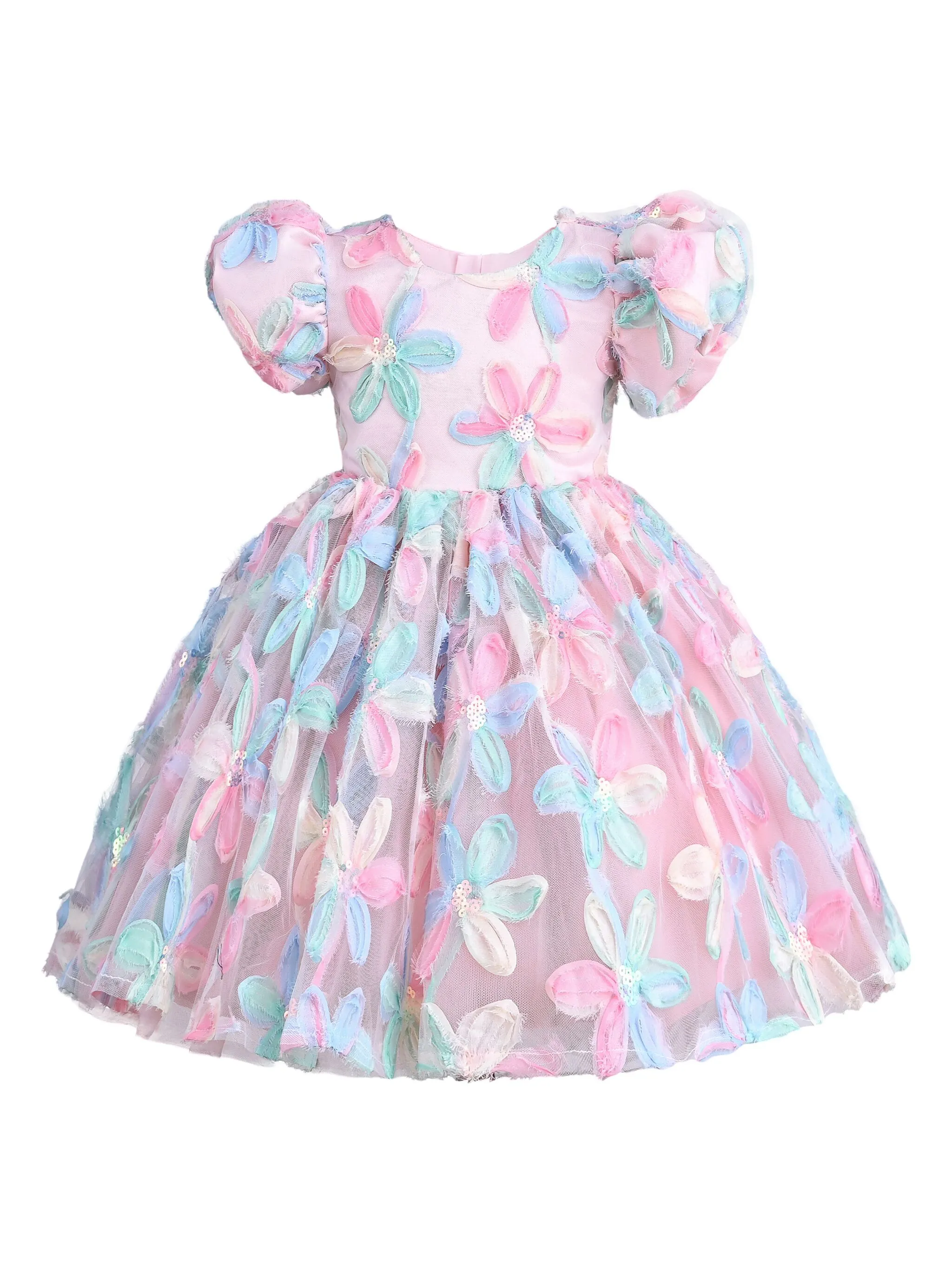 Платье из тюля с цветочной аппликацией Mimi Tutu, розовый
Платье из тюля с цветочной аппликацией Mimi Tutu, розовый