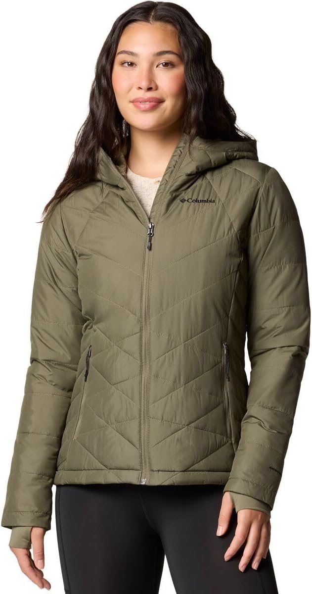 Женская куртка Columbia Heavenly с капюшоном, Stone Green
Женская куртка Columbia Heavenly с капюшоном, Stone Green