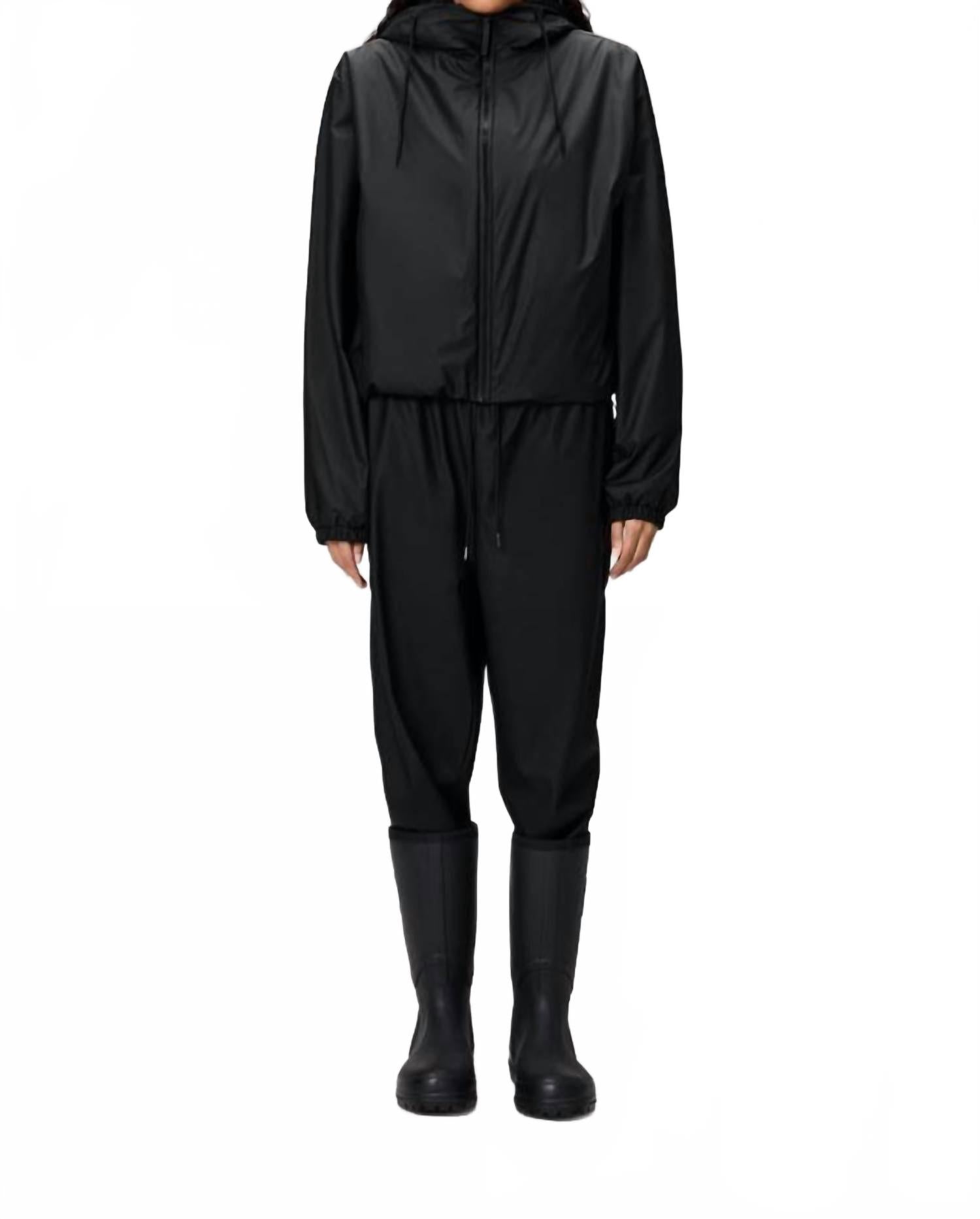 Укороченная утепленная куртка Lohja черного цвета унисекс Rains, черный
Укороченная утепленная куртка Lohja черного цвета унисекс Rains, черный