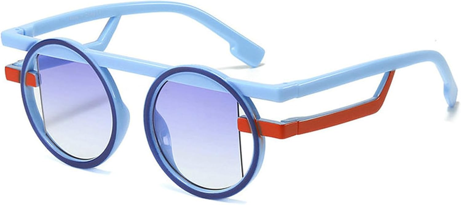 Willochra Y2K Модные большие круглые солнцезащитные очки для женщин, контрастные цветовые оттенки, защита от УФ-излучения UV400, ретро-очки для мужчин, трендовые градиентные солнцезащитные очки, C4
Willochra Y2K Модные большие круглые солнцезащитные очки для женщин, контрастные цветовые оттенки, защита от УФ-излучения UV400, ретро-очки для мужчин, трендовые градиентные солнцезащитные очки, C4