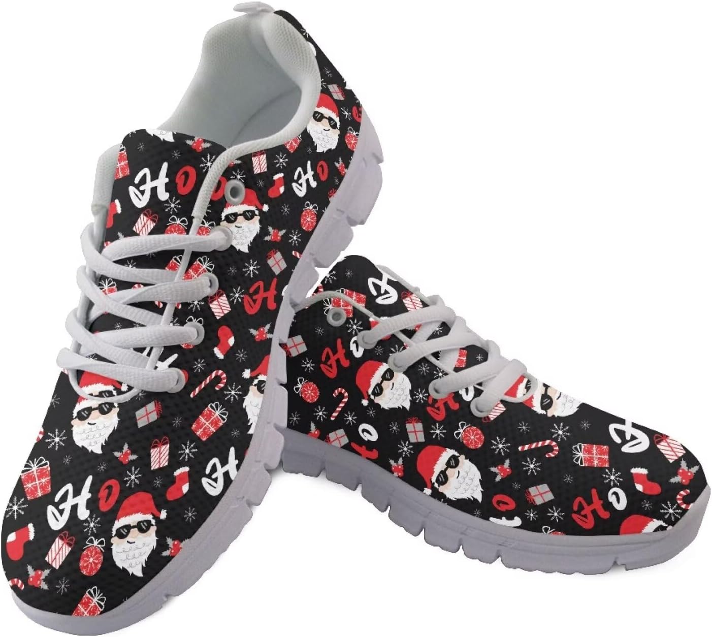 Мужские кроссовки GIFTPUZZ с шнуровкой для занятий спортом, беговые, с высокой подошвой, дышащие, легкие, для тренажерного зала и тенниса, Santa Sunglasses
Мужские кроссовки GIFTPUZZ с шнуровкой для занятий спортом, беговые, с высокой подошвой, дышащие, легкие, для тренажерного зала и тенниса, Santa Sunglasses