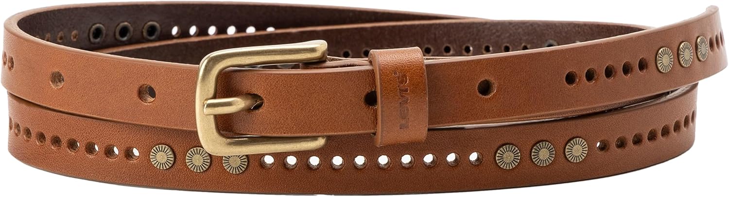 Женский декорированный ремень Levi's с обычной пряжкой, Cognac
Женский декорированный ремень Levi's с обычной пряжкой, Cognac